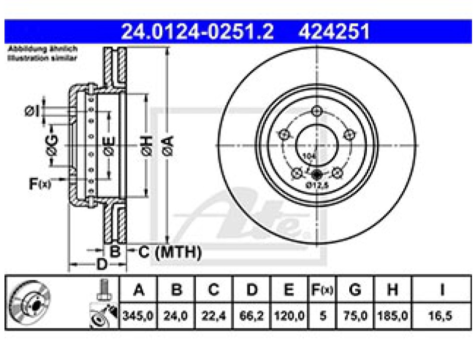 DISCO FRENO POSTERIORE