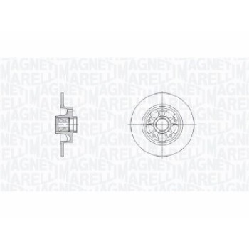 Disco freno RENAULT MEGANE III