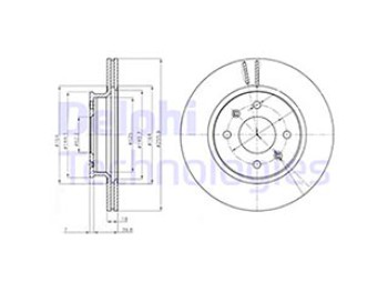 DISCO FRENO VERNICIATO (DOPPIO IMBALLO)