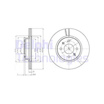 DISCO FRENO VERNICIATO (DOPPIO IMBALLO)