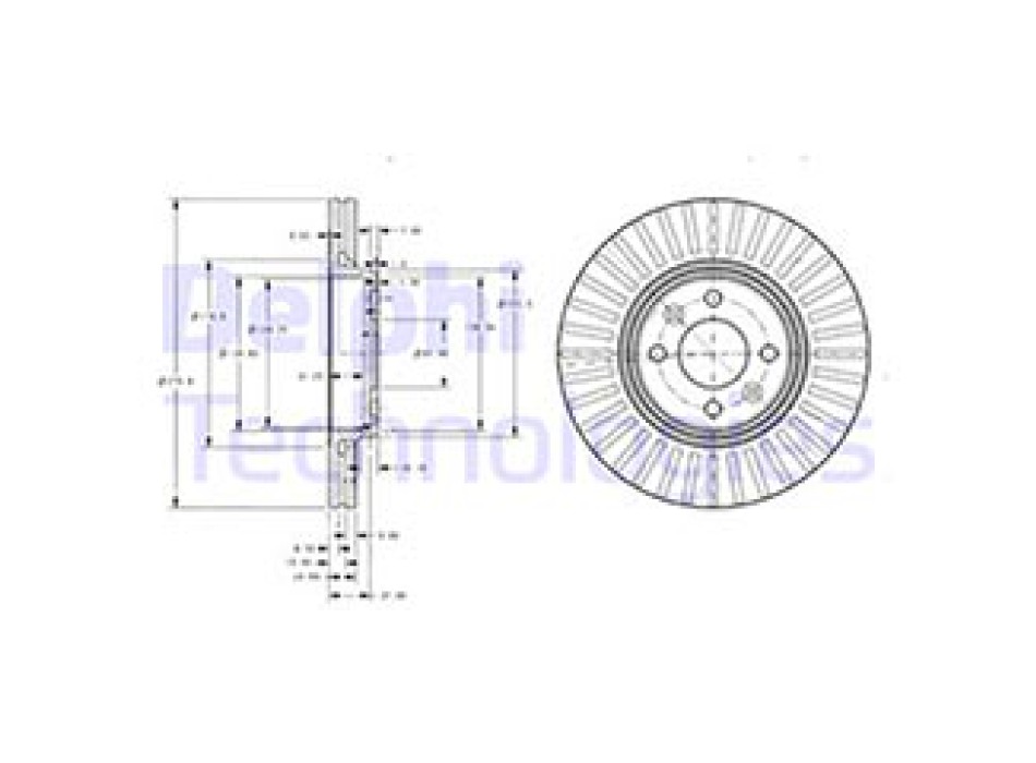 DISCO FRENO VERNICIATO (DOPPIO IMBALLO)