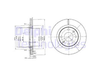DISCO FRENO VERNICIATO (DOPPIO IMBALLO)
