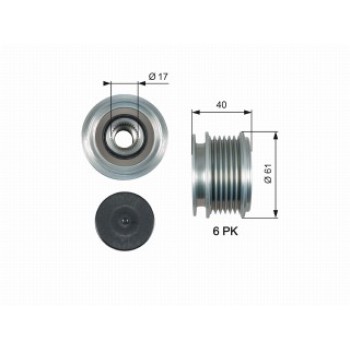 DriveAlign® Overrunning Alternator Pulley