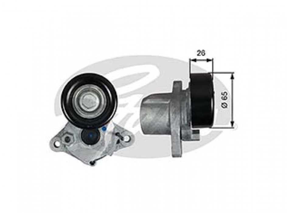 DriveAlign Tensioner Pulley