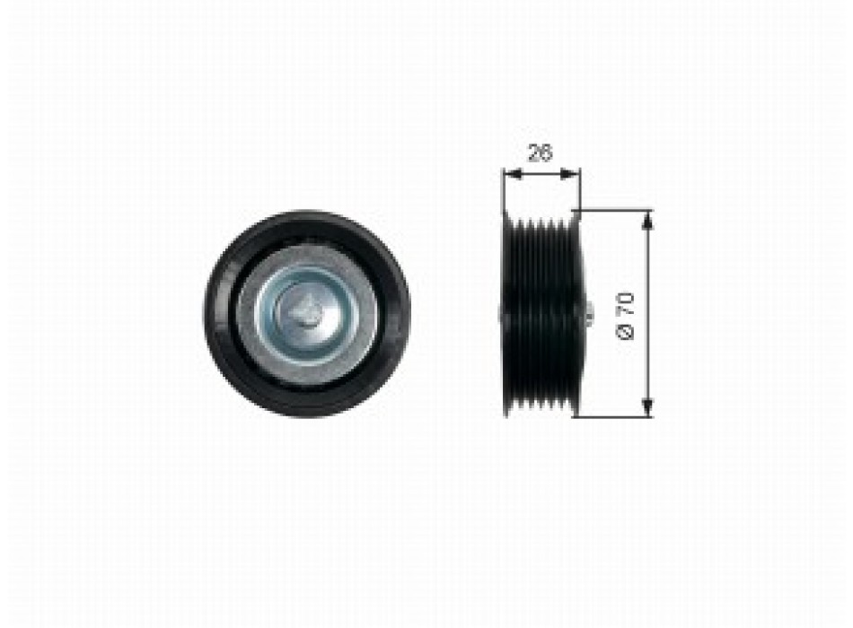 DriveAlignT Idler Pulley