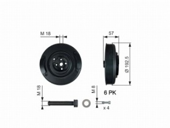 DriveAlignT Torsional Vibration Damper
