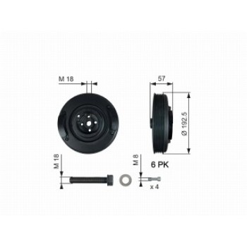 DriveAlignT Torsional Vibration Damper