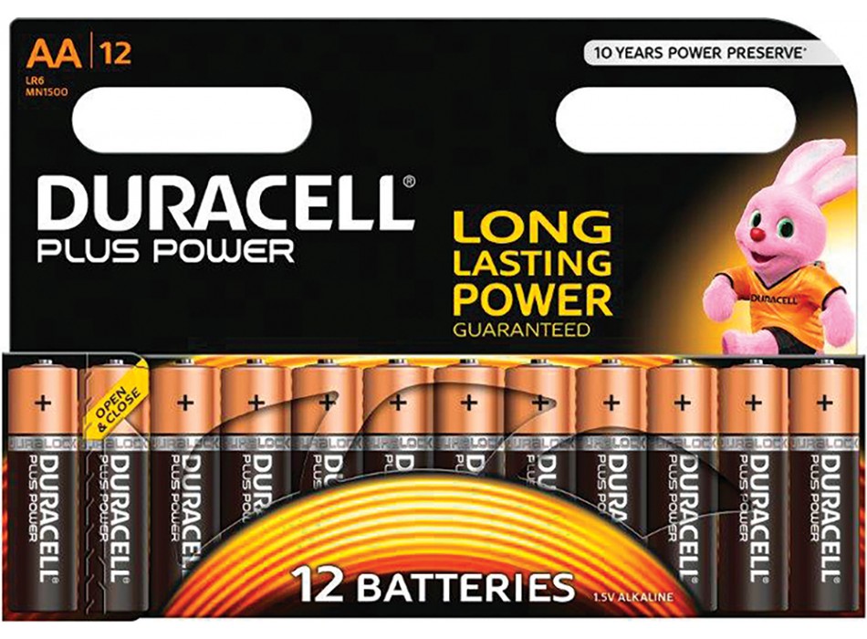 DURACELL PLUS POWER 12 STILO AA 1500 