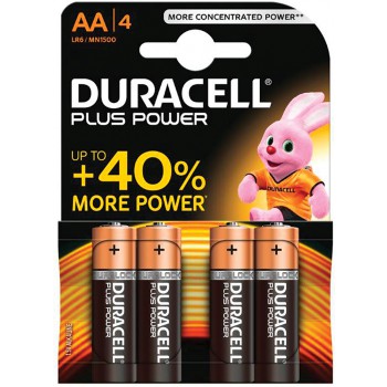 DURACELL PLUS POWER 4 STILO AA 1500 