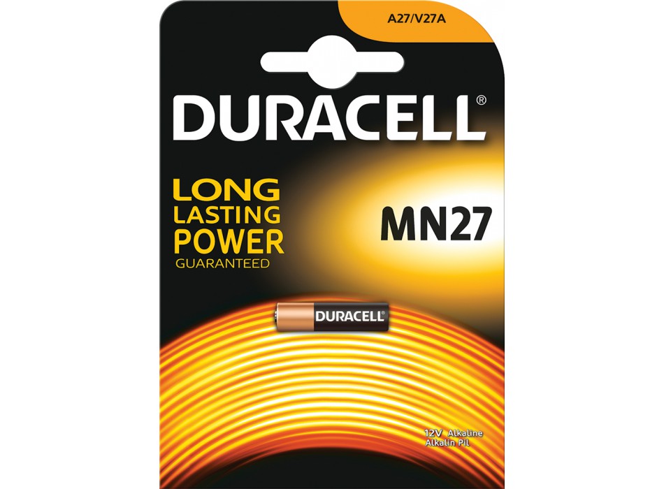 DURACELL SPECIALISTICHE SECURITY BLISTER 1 PILA MN27
