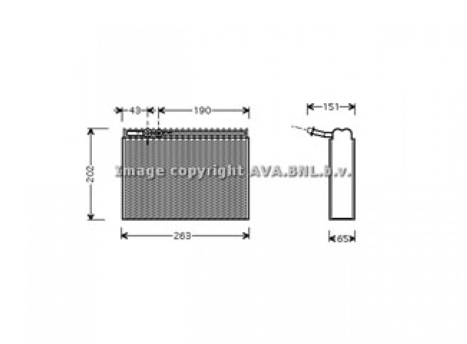 Evap. PEUGEOT 206 98-