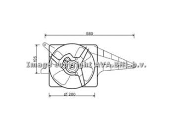 Fan Corsa - B 1.0 i * - / -AC '97-'00