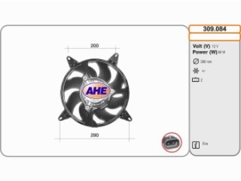 FAN  FIAT PANDA 1100 MPI  M  - AC