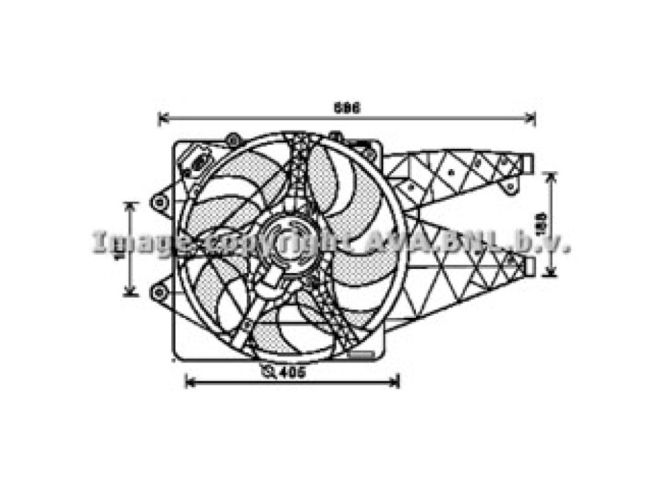 Fan Mito 1.6 JTDM * +/+ AC 08/08