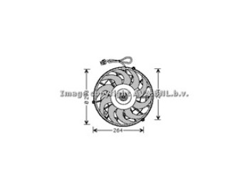 Fan Opel Corsa -B 02/97-08/00