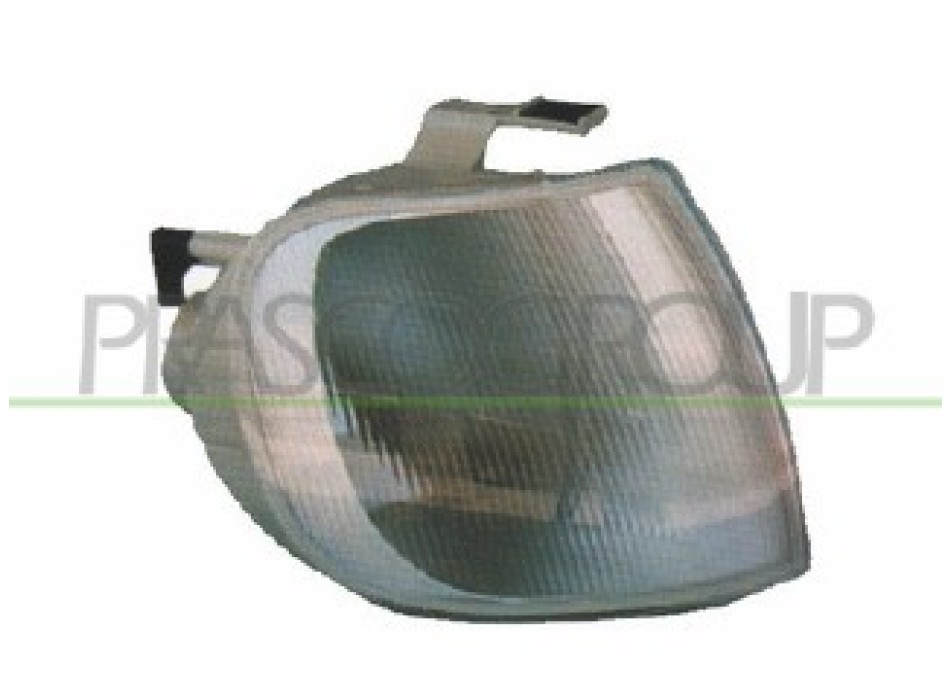 FANALE ANTERIORE DESTRO-BIANCO-CON PORTALAMPADA