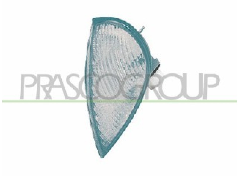 FANALE ANTERIORE SINISTRO BIANCO CON PORTA LAMPA