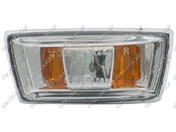 FANALE LATERALE DESTRO BIANCO SENZA PORTA LAMPADA