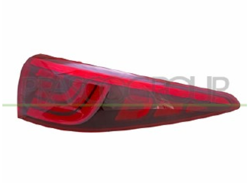 FANALE POSTERIORE DESTRO ESTERNO CON PORTA LAMPA