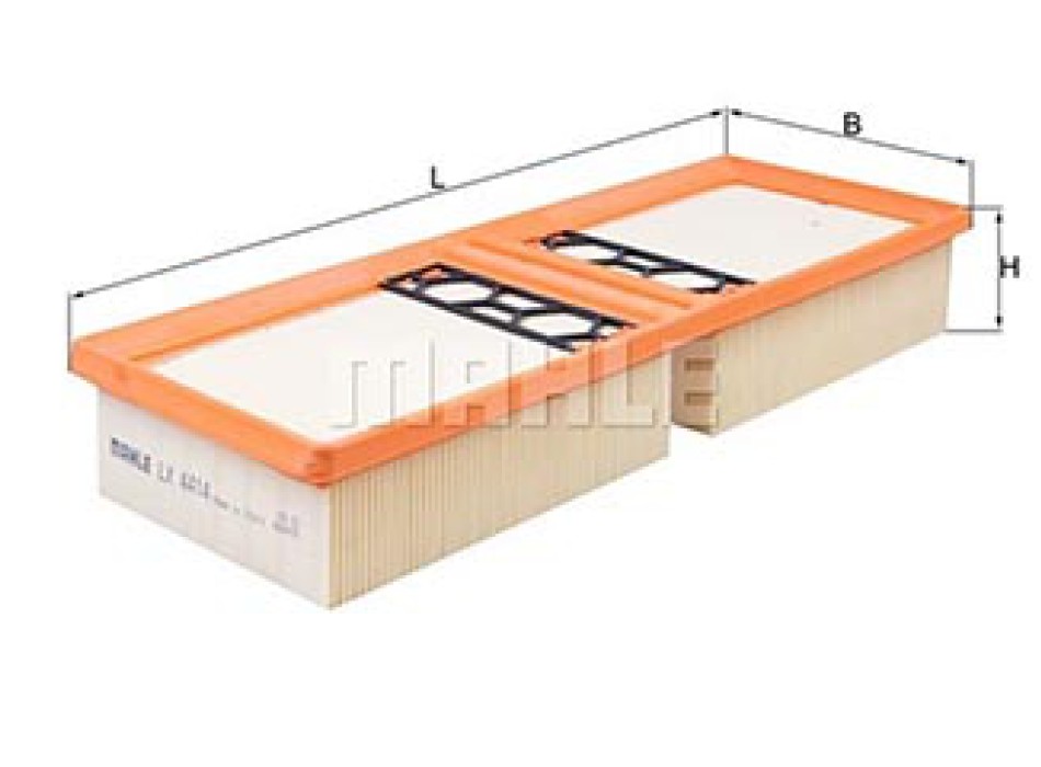 Filtro Aria Mahle PC/LCV ALFA ROMEO GIULIA 2.2 D