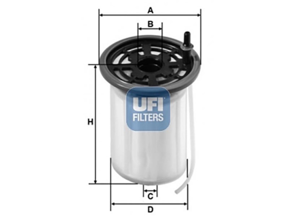 FILTRO CARBURANTE ALFA ROMEO