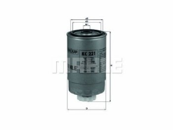 Filtro Carburante Mahle PC/LCV FIAT DUCATO Furgo