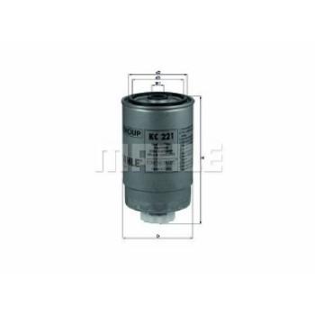 Filtro Carburante Mahle PC/LCV FIAT DUCATO Furgo
