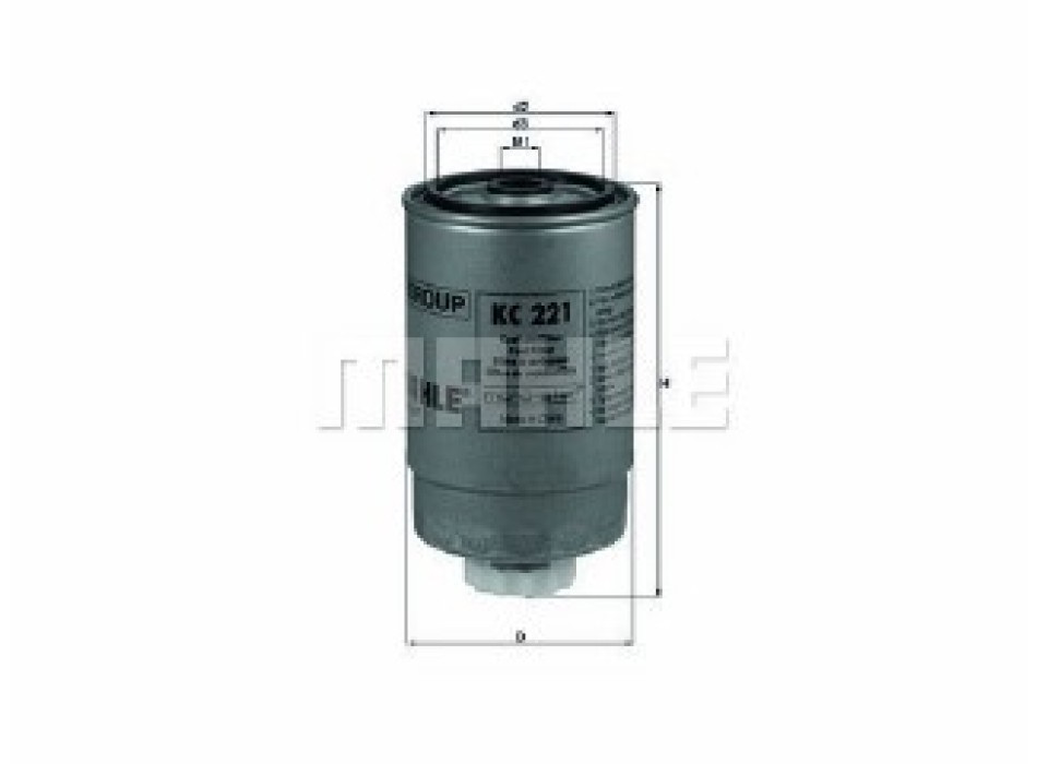 Filtro Carburante Mahle PC/LCV FIAT DUCATO Furgo