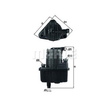 Filtro Carburante Mahle PC/LCV RENAULT CLIO III 