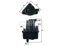 Filtro Carburante Mahle PC/LCV RENAULT CLIO III 