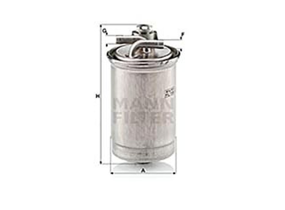 FILTRO carburante VAG