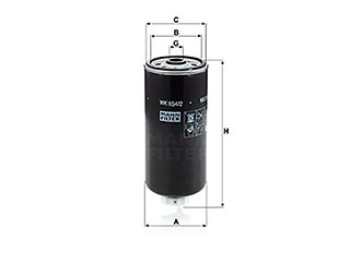 FILTRO CARBURANTE VI Iveco