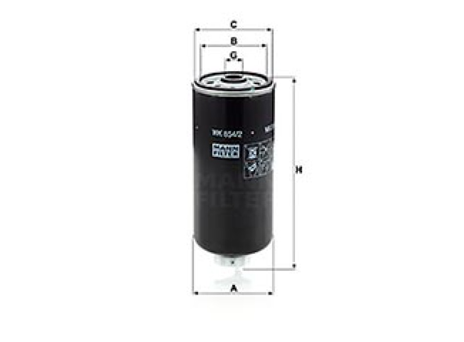 FILTRO CARBURANTE VI Iveco