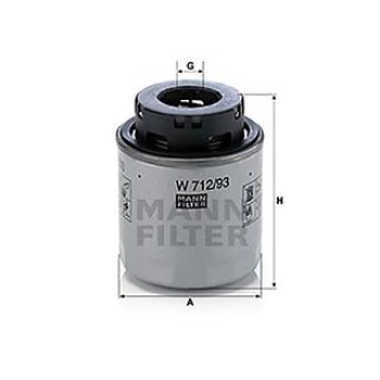 FILTRO OLIO AUDI A3/SEAT/VW