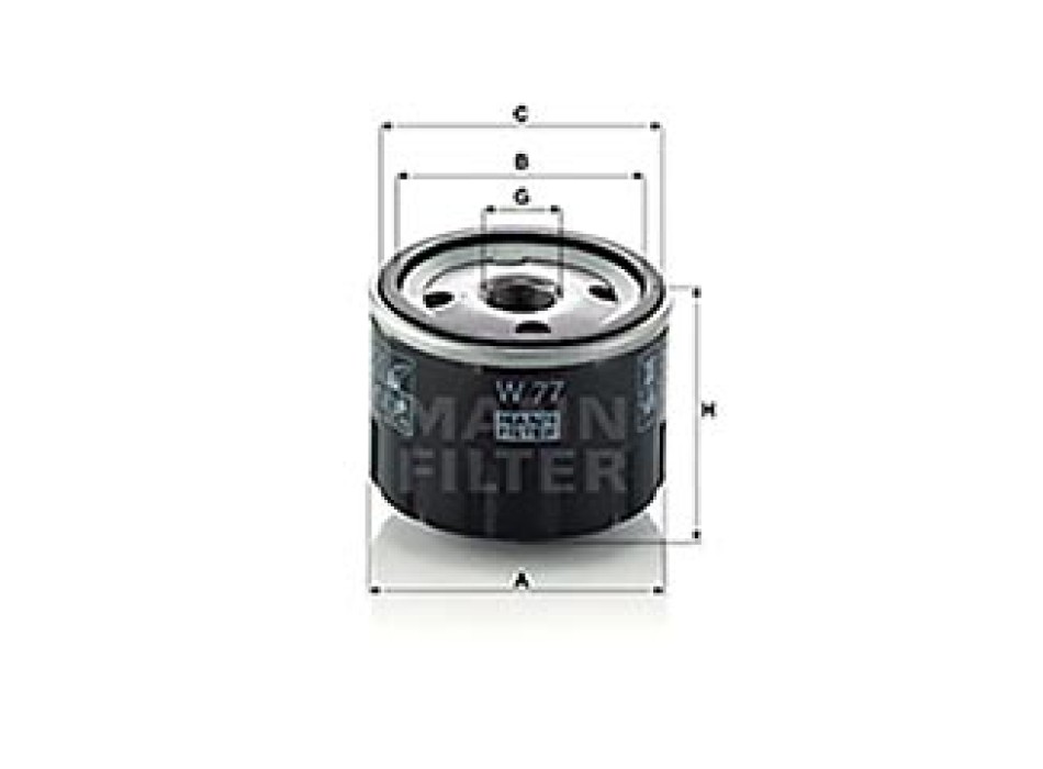 FILTRO OLIO AV Fiat