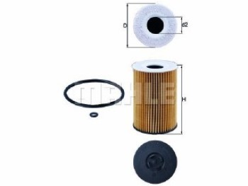 Filtro Olio Mahle PC/LCV AUDI A3 1.6 TDI