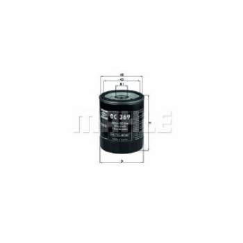 Filtro Olio Mahle PC/LCV SMART FORFOUR 1.5 CDI