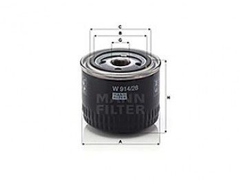 FILTRO OLIO VI Iveco