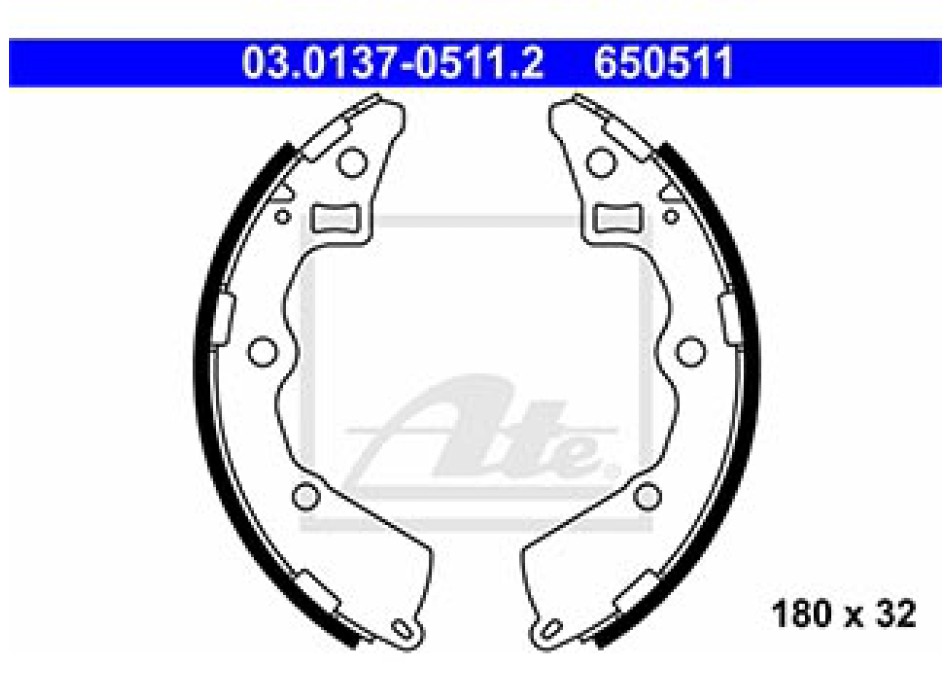 GANASCE FRENO POSTERIORI