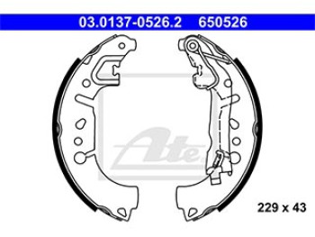 GANASCE FRENO POSTERIORI