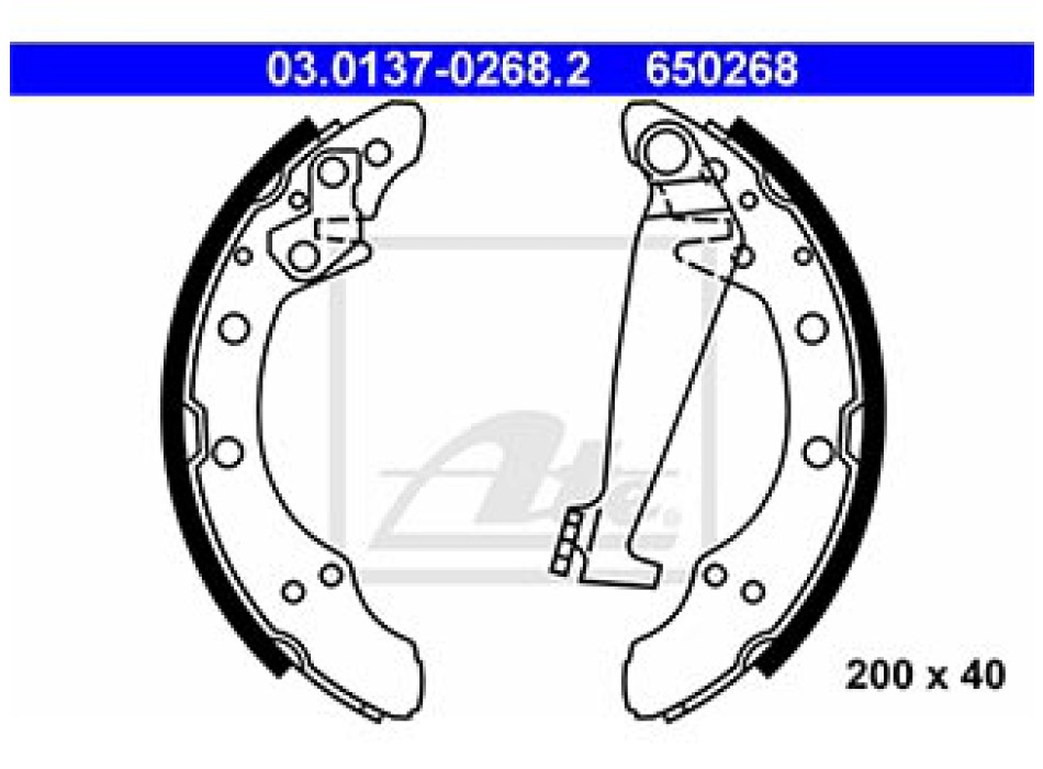 GANASCE FRENO POSTERIORI