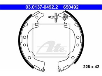 GANASCE FRENO POSTERIORI