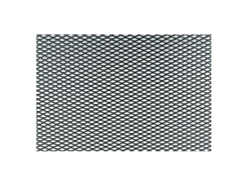 Griglia alluminio nero 100x30 cm maglia stretta