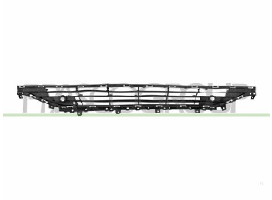 GRIGLIA PARAURTI ANTERIORE-CENTRALE-NERA-CON FOR