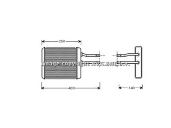 Heater Alfa 147