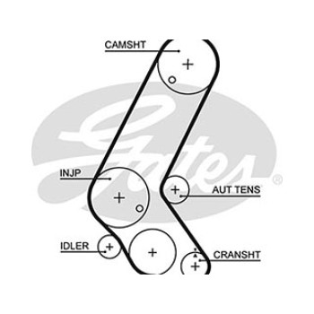 K015595XS POWERGRIP KIT GATES