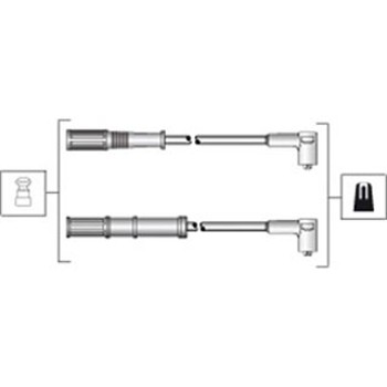 KIT CAVI CANDELE Fiat Doblo, Grande Punto