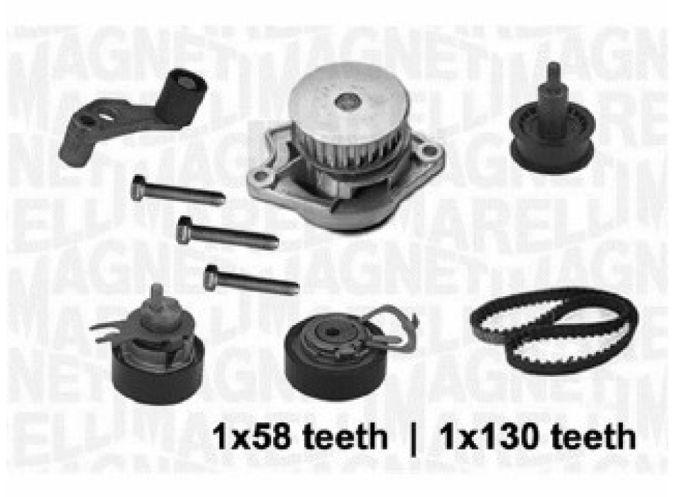Kit Cinghie Distribuzione con pompa acqua VW POL