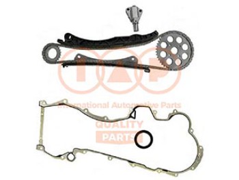 KIT DISTR. COMPL. CATENA+INGRANAGGI+PARAOLIO E G