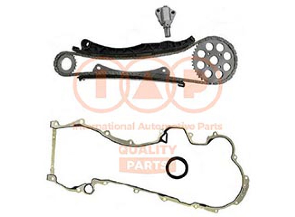 KIT DISTR. COMPL. CATENA+INGRANAGGI+PARAOLIO E G